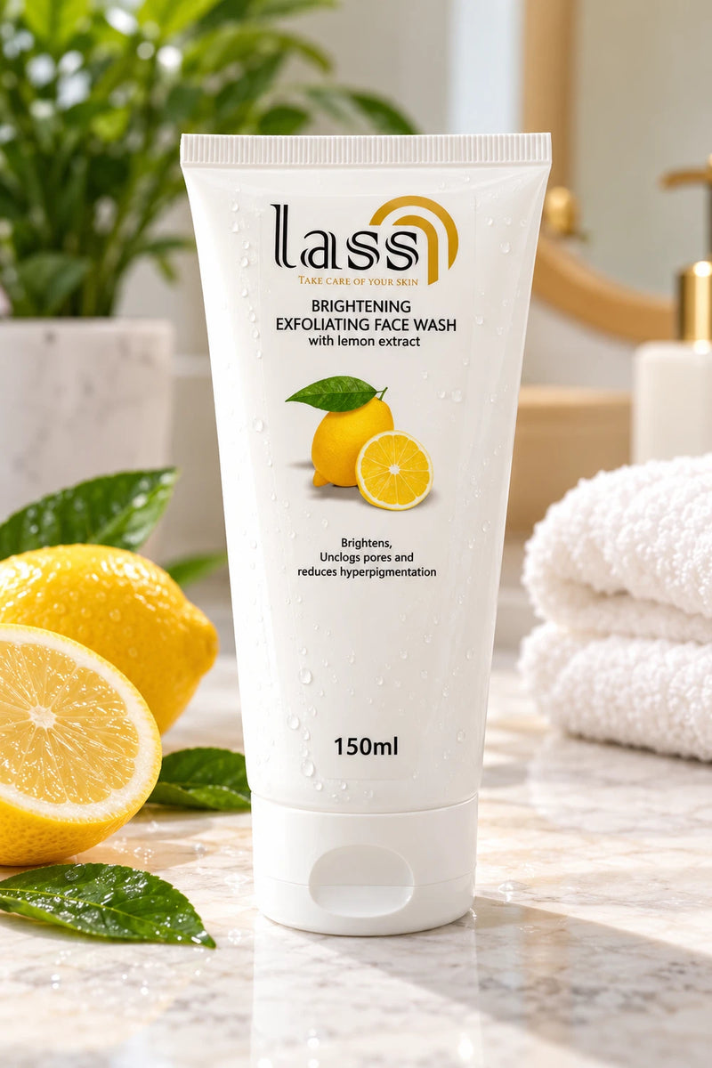 LASS Brightening Exfoliating Face Wash – 150ml