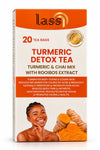 LASS Turmeric Detox Tea – 20 Tea Bags